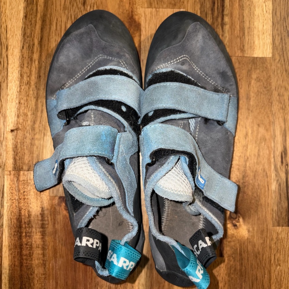 Scarpa Origin Climbing Shoes - Blue and Black